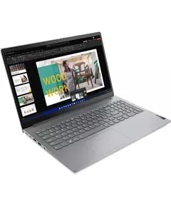 Купить Ноутбук Lenovo Thinkbook 15 G4 IAP Core i7 1255U 8Gb SSD512Gb Intel Iris Xe graphics 15.6" TN FHD (1920x1080) Windows 11 Professional grey WiFi BT Cam [21DJ00SUUS], изображение 4 в интернет-магазине Irkshop.ru