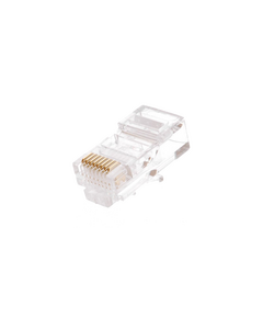 Купить Коннектор Netlan EC-UP8P8C-6-003-TR-500 RJ45/8P8C под витую пару, Кат.6 (Класс E), 250МГц, покрытие 3мкд, универсальные ножи, для проводников 0,47-0,51мм, неэкранированный, уп-ка 500шт. в интернет-магазине Irkshop.ru