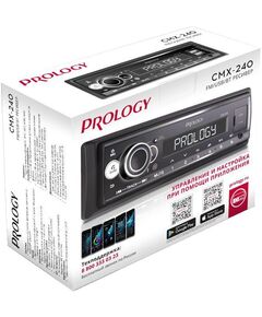 Купить Автомагнитола Prology CMX-240 1DIN 4x55Вт v4.2 AUX 3 ПДУ [PRCMX240], изображение 9 в интернет-магазине Irkshop.ru