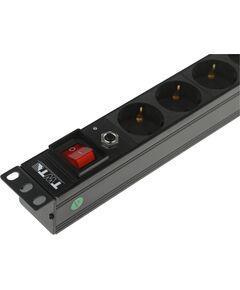 Купить Блок распределения питания Lanmaster TWT-PDU19-10A8P-1.8 гор.размещ. 8xSchuko базовые 10A Schuko 1.8м, изображение 8 в интернет-магазине Irkshop.ru