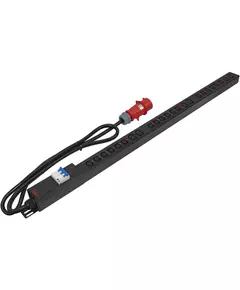 Купить Блок распределения питания PowerCom PDU-32AV24-18C3-6C9-3P верт.размещ. 18xC13 6xC19 3x32A IEC 60309 2м в интернет-магазине Irkshop.ru