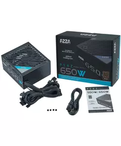 Купить Блок питания Azza PSAZ-650B ATX 650W 80+ bronze (20+4pin) APFC 120mm fan 5xSATA RTL, изображение 7 в интернет-магазине Irkshop.ru