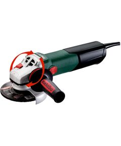 Купить Углошлифовальная машина Metabo WEV 17-125 Quick 1700Вт 11000об/мин M14 d=125мм [600516000], изображение 2 в интернет-магазине Irkshop.ru