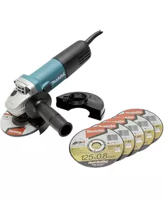 Купить Углошлифовальная машина Makita 9558HNRX1 840Вт 11000об/мин M14 d=125мм, изображение 2 в интернет-магазине Irkshop.ru