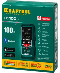 Лазерный дальномер KRAFTOOL LD-100 5 см - 100 м [34765] фотографии