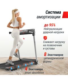 Беговая дорожка UNIX Fit Hi-tech S2 Metallic фотографии