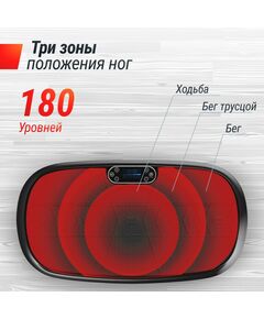 Виброплатформа UNIX Fit Quake 3D Black фотографии
