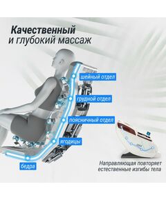 UNIX Med Массажное кресло Asteria Pearl фотографии