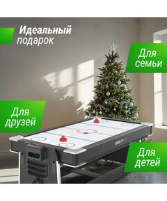 Игровой стол Трансформер 4 в 1 UNIX line Black 204х112 cм фотографии
