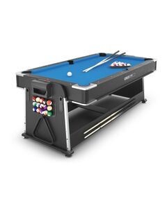 Игровой стол Трансформер 4 в 1 UNIX line Black 204х112 cм фотографии