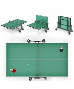 Теннисный стол UNIX line Compact indoor 18mm MDF (Green) фотографии