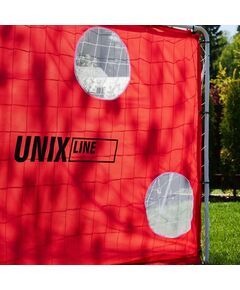 Ворота футбольные переносные UNIX line 217x153 см стальные, с мишенями фотографии