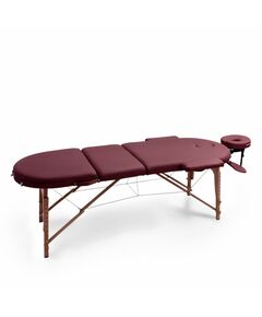 Массажный стол UNIX Med Comfort 3 Section Burgundy фотографии