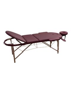Массажный стол UNIX Med Comfort 3 Section Burgundy фотографии