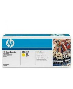 Купить Картридж HP CE742A Yellow для hp Color LaserJet CP5225 в интернет-магазине Irkshop.ru