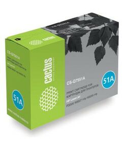 Для HP (совместимые): Картридж Cactus CS-Q7551A для hp LJ P3005/M3027mfp/M3035mfp фотографии