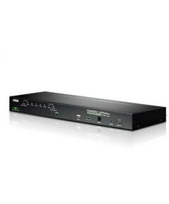 Купить KVM-переключатель ATEN CS1708i 1U 8-port 1-User PS/2-USB KVM on the NET, кл-ра+мышь USB или PS/2+VGA 15pin+LAN, 2 кабеля в интернет-магазине Irkshop.ru