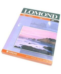 Бумага Lomond: Бумага Lomond 0102012 A3, 100 листов, 170 г/м2, бумага матовая двусторонняя фотографии
