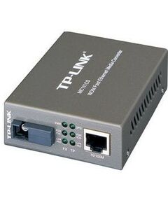 Купить Медиаконвертер TP-Link MC112CS 100Base-TX to 100Base-FX single-mode Media  Converter, 1UTP, 1SC в интернет-магазине Irkshop.ru