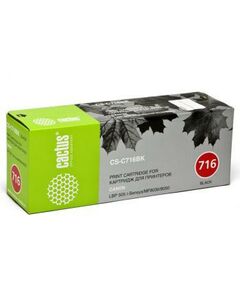 Для Canon (совместимые): Картридж Cactus CS-C716C Cyan для Canon LBP505, MF8030/8050 фотографии