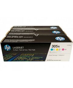 Для HP (оригинал): Картридж HP CF370AM Tri-Pack Yellow/Magenta/Cyan для hp LJ  300/400, M351/375/451/475 фотографии