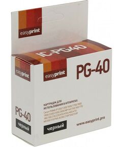 Для Canon (совместимые): Картридж EasyPrint IC-PG40 для Canon iP1200/1300/1600/1700/1800, MP140/150/160/170/180/190/210 фотографии