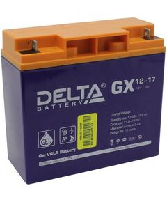 Аккумуляторы для ИБП и охранных систем: Аккумулятор Delta GX 12-17 12V, 17Ah фотографии