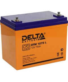 Купить Аккумулятор Delta DTM 1275L 12V, 75Ah, для UPS в интернет-магазине Irkshop.ru