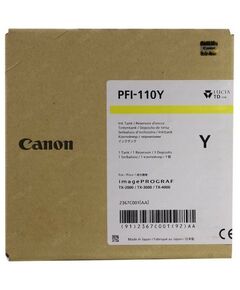 Для Canon (оригинал): Картридж Canon PFI-110Y Yellow для iPF TX-2000/3000/4000 фотографии