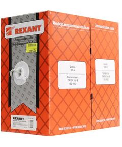 Кабель и разъемы: Кабель Rexant UTP 4 пары кат.5e бухта 305м [01-0043] фотографии