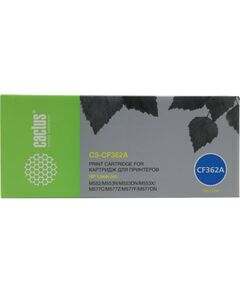 Для HP (совместимые): Картридж Cactus CS-CF362A Yellow для HP Color LJ M552dn/M553dn/M553N/M553X фотографии