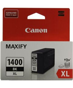 Купить Чернильница Canon PGI-1400XLBK Black для MAXIFY MB2040/2140/2340/2740 в интернет-магазине Irkshop.ru