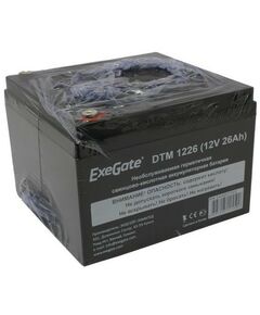 Купить Аккумулятор для UPS Exegate DTM 1226 12V, 26Ah [EX282971RUS] в интернет-магазине Irkshop.ru