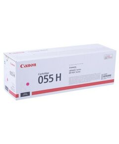 Купить Картридж Canon 055 H M для MF742/744/746, LBP663/664, пурпурный, 5900 страниц [3018C002/004] в интернет-магазине Irkshop.ru