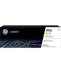 Купить Картридж HP 415X Yellow для HP LJ M454/MFP M479, повышенной ёмкости [W2032X] в интернет-магазине Irkshop.ru