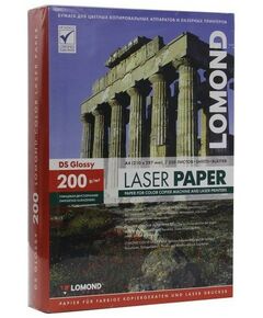 Купить Фотобумага Lomond 0310341 двухсторонняя глянцевая, для лазерной печати, 200 г/м2, А4/250л в интернет-магазине Irkshop.ru