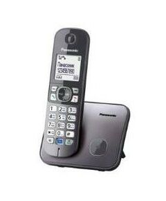 Радиотелефоны DECT: Радиотелефон Panasonic KX-TG6811RUM Silver-Gray трубка с  ЖК диспл., DECT фотографии