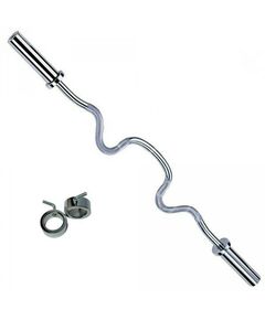 Грифы для штанги: Гриф EZ-образный DFC OB47G-50 47", замок-втулка фотографии