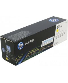 Для HP (оригинал): Картридж HP CF402A Yellow №201A для hp LaserJet Pro  M252, MFP M277 фотографии