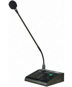 Купить Удаленная микрофонная консоль PROAUDIO EVRM-500 для работы с усилителями EVS-240/500, 6 зон, RJ-45, сигнал "гонг", дальность до 300 м., подключение по витой паре CAT-5/6 (4-парн.), питание по "витой паре", для использования с усилителями EVS-240/500 в интернет-магазине Irkshop.ru