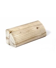 Купить Кирпич для йоги полукруглый деревянный шлифованный в интернет-магазине Irkshop.ru