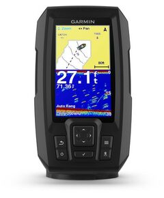 Эхолоты: Эхолот GARMIN Striker Plus 4 272 X 480 пикс., экран 4.3", с транцевым трансдьюсером [010-01870-01] фотографии