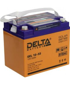 Купить Аккумулятор Delta GEL 12-33 12V, 33Ah для UPS в интернет-магазине Irkshop.ru