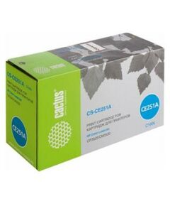 Для HP (совместимые): Картридж Cactus CS-CE251A Cyan для hp Color LJ CP3525/CM3530 фотографии