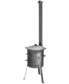 Купить Печь для казана с трубой  GK-110 8 л, сталь в интернет-магазине Irkshop.ru