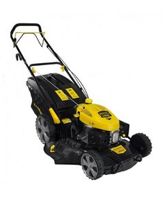 Газонокосилки: Газонокосилка бензиновая Champion LM5345 4.4кВт, привод 530мм, 75л, 25-75мм, 1рычаг/7, 39.6кг, 4в1 фотографии