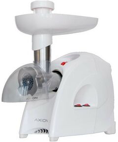 Мясорубки: Мясорубка Аксион М41.02 мощность 1700 Вт, перерабатывает 2.0 кг/мин, корпус из пластика, белый фотографии