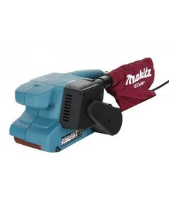 Ленточные шлифмашинки: Ленточная шлифмашина Makita 9910K 650W, 270 м/мин,  76х457 мм, кейс фотографии