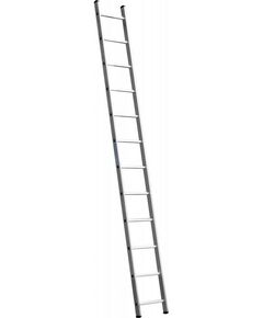 Купить Приставная лестница СИБИН 38834-12 односекционная, алюминиевая, 12 ступеней, высота 335 см в интернет-магазине Irkshop.ru