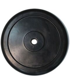 Диски d 25:  Диск обрезиненный Classic черный D26 мм PROFI-FIT 25 кг фотографии